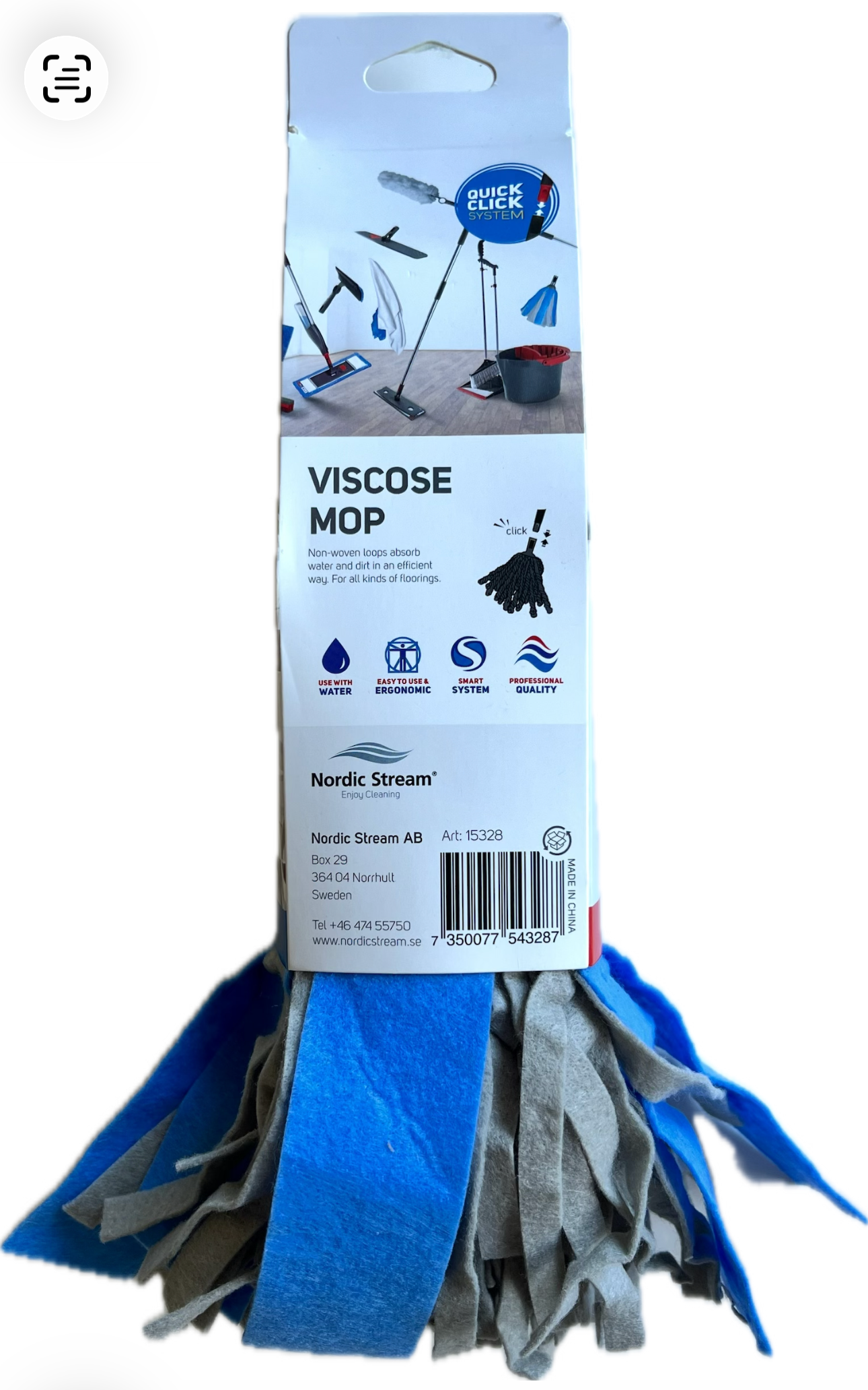 Nordic Stream Viscose Mop – Refill
